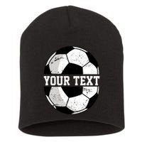 Personalized Soccer Name Custom Family Game Day Short Acrylic Beanie