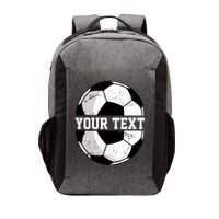 Personalized Soccer Name Custom Family Game Day Vector Backpack
