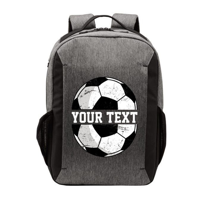 Personalized Soccer Name Custom Family Game Day Vector Backpack
