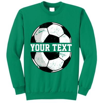 Personalized Soccer Name Custom Family Game Day Sweatshirt