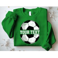 Personalized Soccer Name Custom Family Game Day Sweatshirt