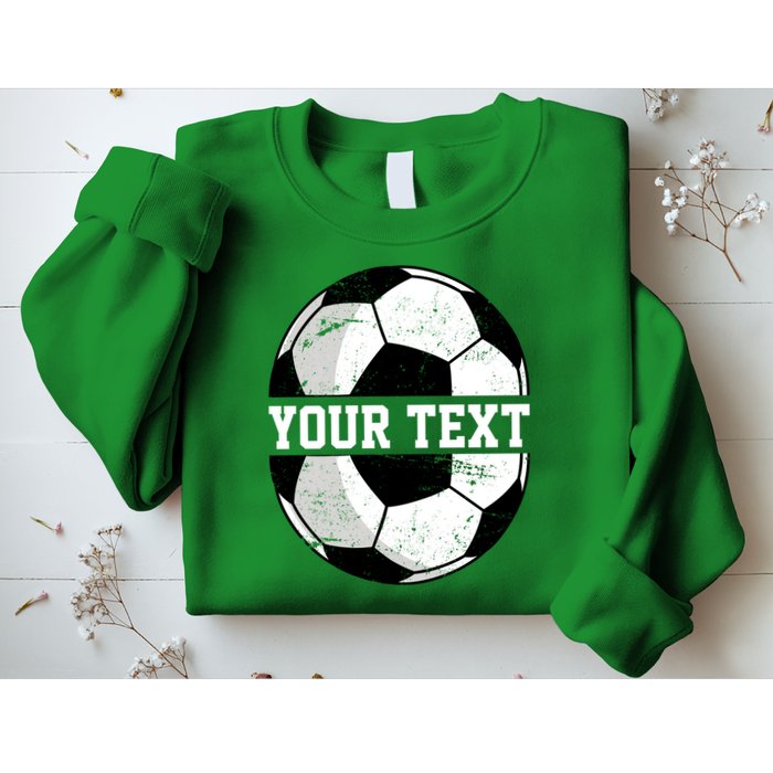 Personalized Soccer Name Custom Family Game Day Sweatshirt