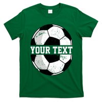 Personalized Soccer Name Custom Family Game Day T-Shirt