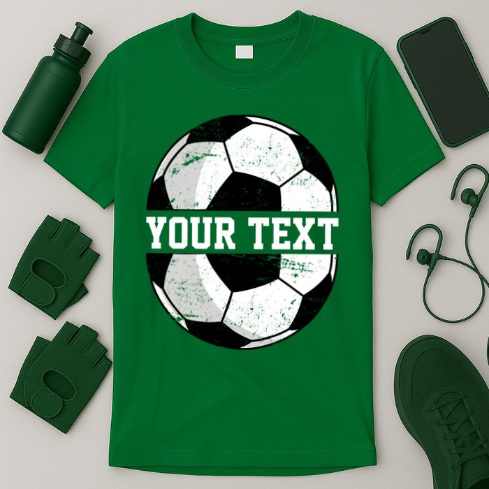 Personalized Soccer Name Custom Family Game Day T-Shirt