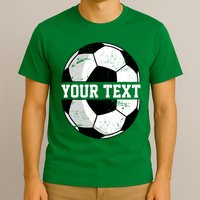 Personalized Soccer Name Custom Family Game Day T-Shirt