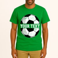 Personalized Soccer Name Custom Family Game Day Tall T-Shirt