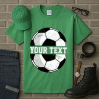 Personalized Soccer Name Custom Family Game Day Tall T-Shirt