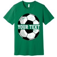 Personalized Soccer Name Custom Family Game Day Premium T-Shirt