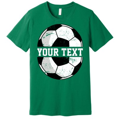 Personalized Soccer Name Custom Family Game Day Premium T-Shirt