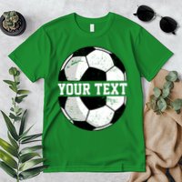 Personalized Soccer Name Custom Family Game Day Premium T-Shirt
