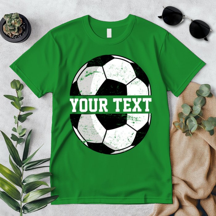 Personalized Soccer Name Custom Family Game Day Premium T-Shirt