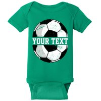 Personalized Soccer Name Custom Family Game Day Baby Bodysuit