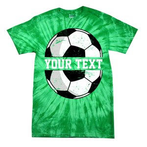 Personalized Soccer Name Custom Family Game Day Tie-Dye T-Shirt