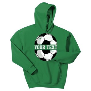 Personalized Soccer Name Custom Family Game Day Kids Hoodie