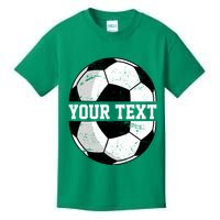 Personalized Soccer Name Custom Family Game Day Kids T-Shirt