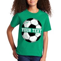 Personalized Soccer Name Custom Family Game Day Kids T-Shirt