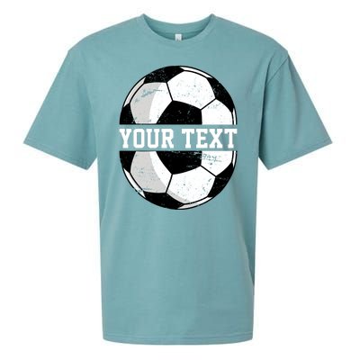 Personalized Soccer Name Custom Family Game Day Sueded Cloud Jersey T-Shirt