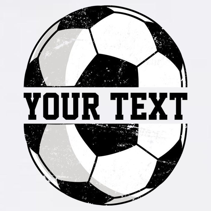 Personalized Soccer Name Custom Family Game Day Garment-Dyed Sweatshirt