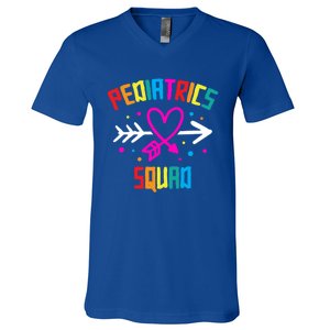 Pediatrics Squad Nurse Cute Meaningful Gift V-Neck T-Shirt