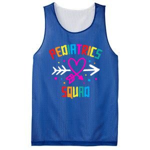 Pediatrics Squad Nurse Cute Meaningful Gift Mesh Reversible Basketball Jersey Tank