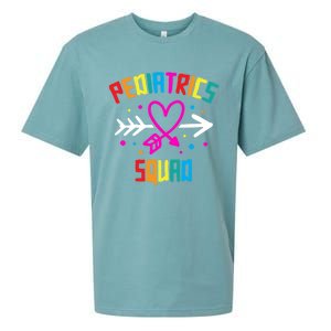 Pediatrics Squad Nurse Cute Meaningful Gift Sueded Cloud Jersey T-Shirt