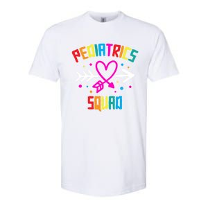 Pediatrics Squad Nurse Cute Meaningful Gift Softstyle CVC T-Shirt