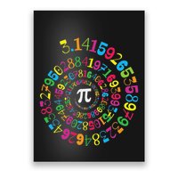 Pi Spiral Novelty Math Geek 3.14 Pi Day Poster