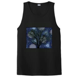 Pretty Stars Night Sky Tree Design Gift PosiCharge Competitor Tank