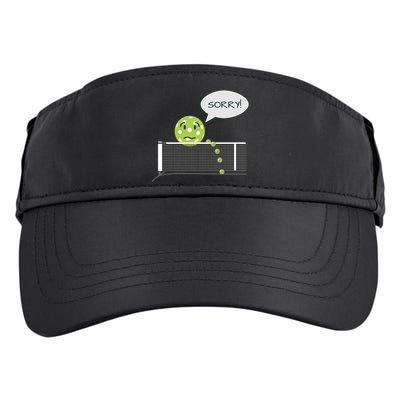 Pickleball Sorry Not Sorry Adult Drive Performance Visor