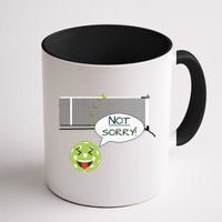 Pickleball Sorry Not Sorry Mug