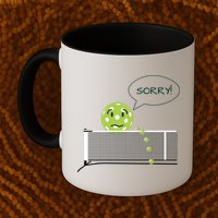 Pickleball Sorry Not Sorry Mug