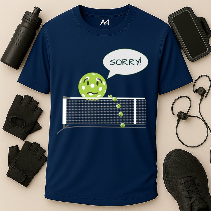 Pickleball Sorry Not Sorry Cooling Performance Crew T-Shirt