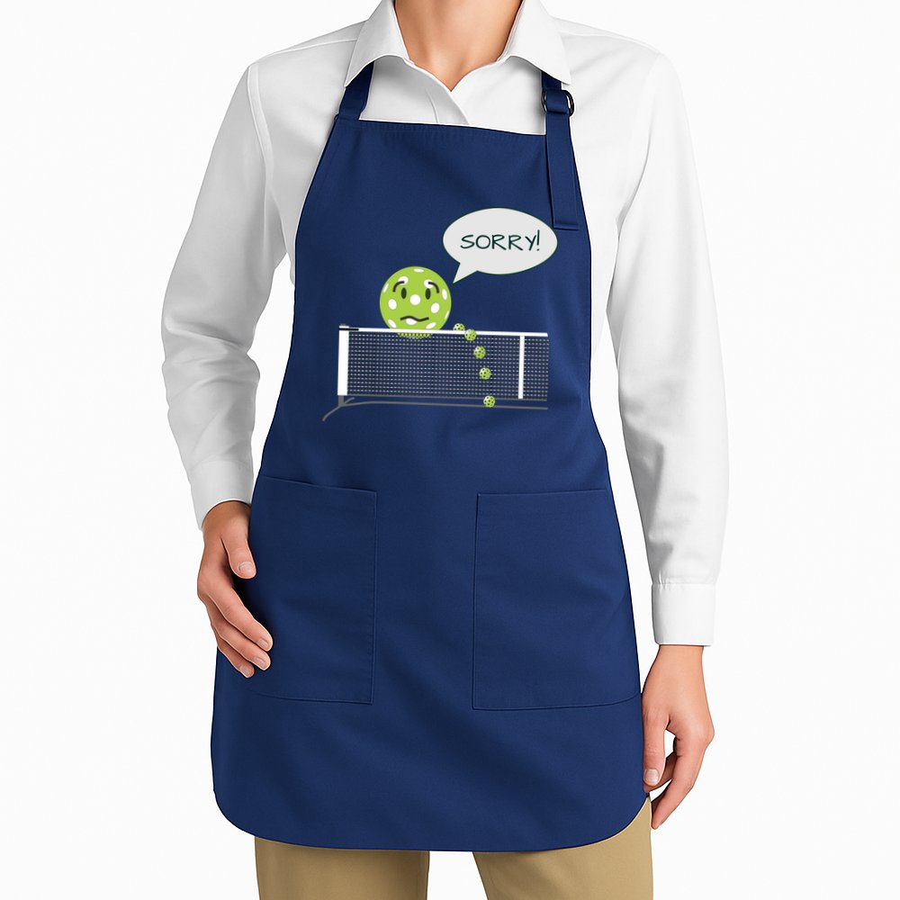 Pickleball Sorry Not Sorry Apron