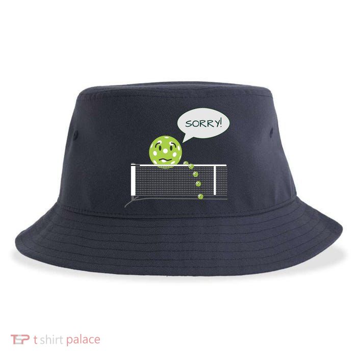 Pickleball Sorry Not Sorry Sustainable Bucket Hat
