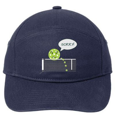 Pickleball Sorry Not Sorry 7-Panel Snapback Hat