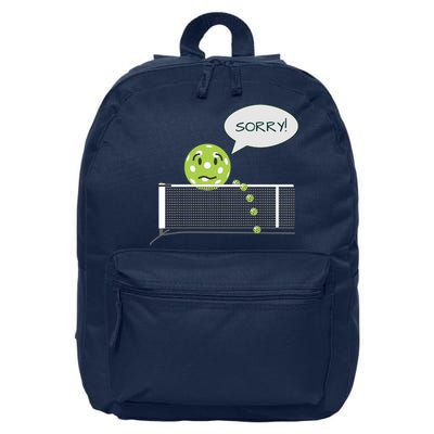 Pickleball Sorry Not Sorry 16 in Basic Backpack