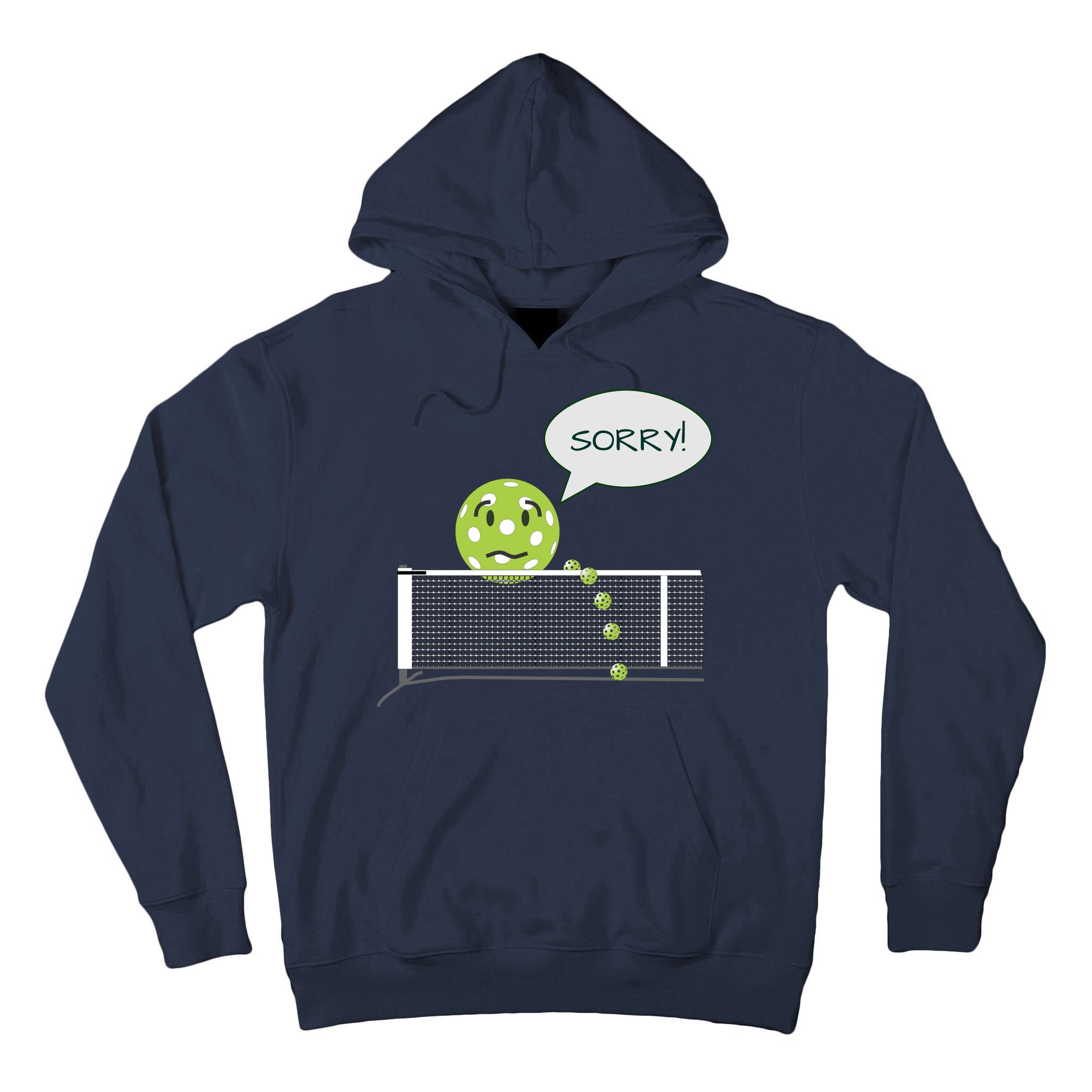 Pickleball Sorry Not Sorry Tall Hoodie