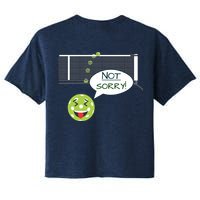 Pickleball Sorry Not Sorry Women's Crop Top Tee
