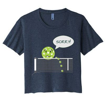 Pickleball Sorry Not Sorry Crop Top