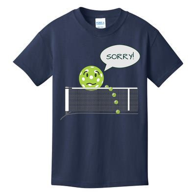 Pickleball Sorry Not Sorry Kids T-Shirt