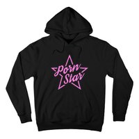 Porn Star Outline Graphic Hoodie