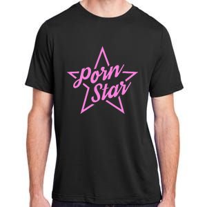 Porn Star Outline Graphic Adult ChromaSoft Performance T-Shirt