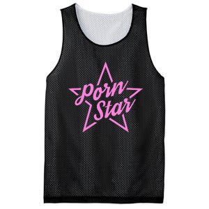 Porn Star Outline Graphic Mesh Reversible Basketball Jersey Tank