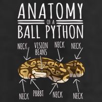Python Snake Owner Anatomy Of A Ball Python Cool Comfort Performance Bucket Hat
