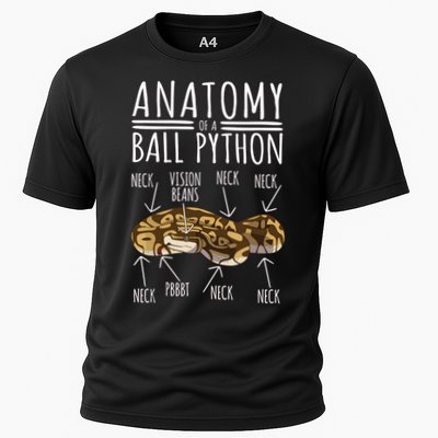 Python Snake Owner Anatomy Of A Ball Python Performance Shirt