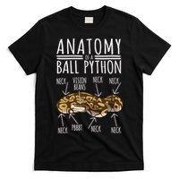 Python Snake Owner Anatomy Of A Ball Python T-Shirt