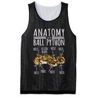 Python Snake Owner Anatomy Of A Ball Python Mesh Reversible Basketball Jersey Tank