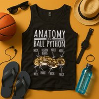 Python Snake Owner Anatomy Of A Ball Python Tank Top