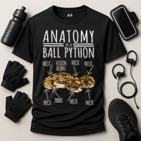 Python Snake Owner Anatomy Of A Ball Python Performance Shirt