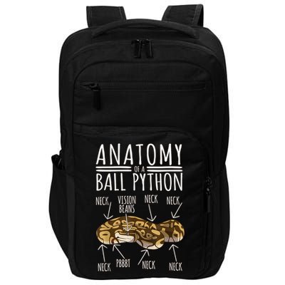 Python Snake Owner Anatomy Of A Ball Python Impact Tech Backpack